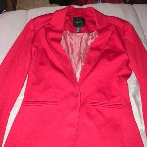 Red blazer